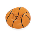 Bestway Riesiger Aufblasbarer Basketball-Sessel 114X112X66 Cm +6 Jahre Innen- Und Garten 75103