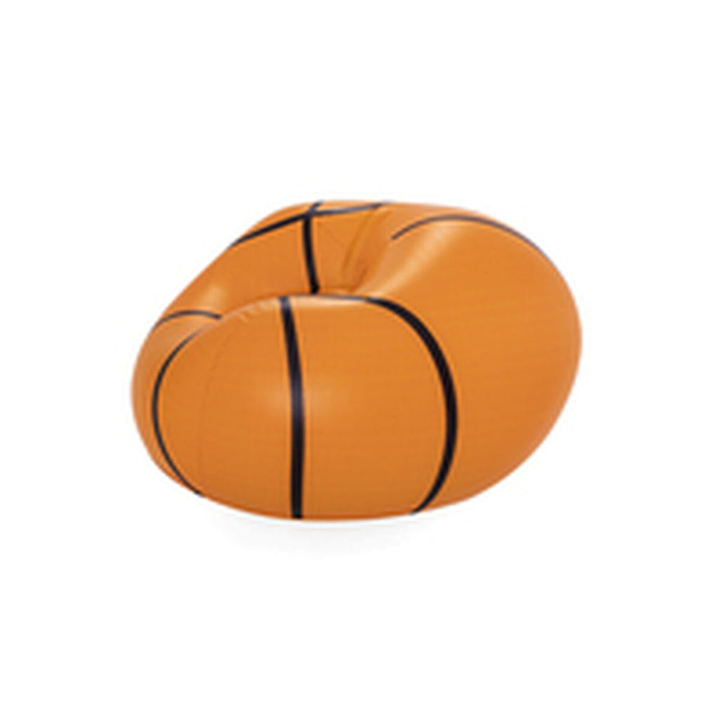 Bestway Riesiger Aufblasbarer Basketball-Sessel 114X112X66 Cm +6 Jahre Innen- Und Garten 75103