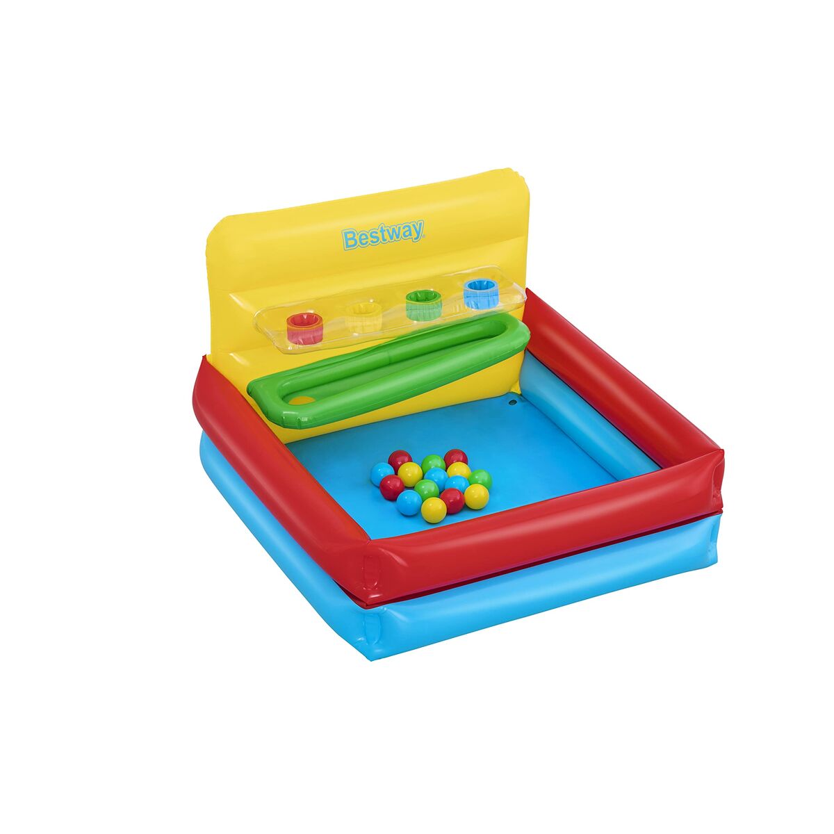 Bestway Kinderpool Aufblasbar Spiel Mit Bällen 104X94X61 Cm +2 Jahre Garten 52546