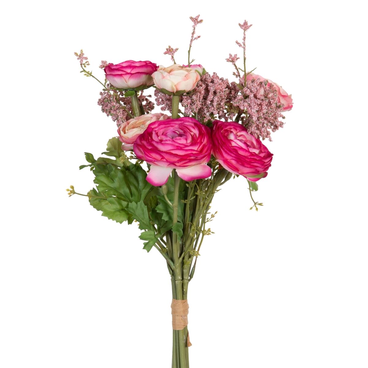 Bigbuy Home Deko-Blumen Rosa 20 X 20 X 50 Cm