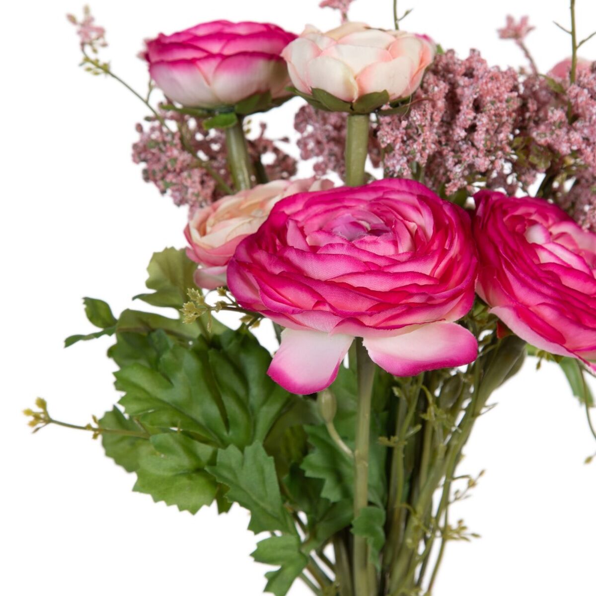 Bigbuy Home Deko-Blumen Rosa 20 X 20 X 50 Cm