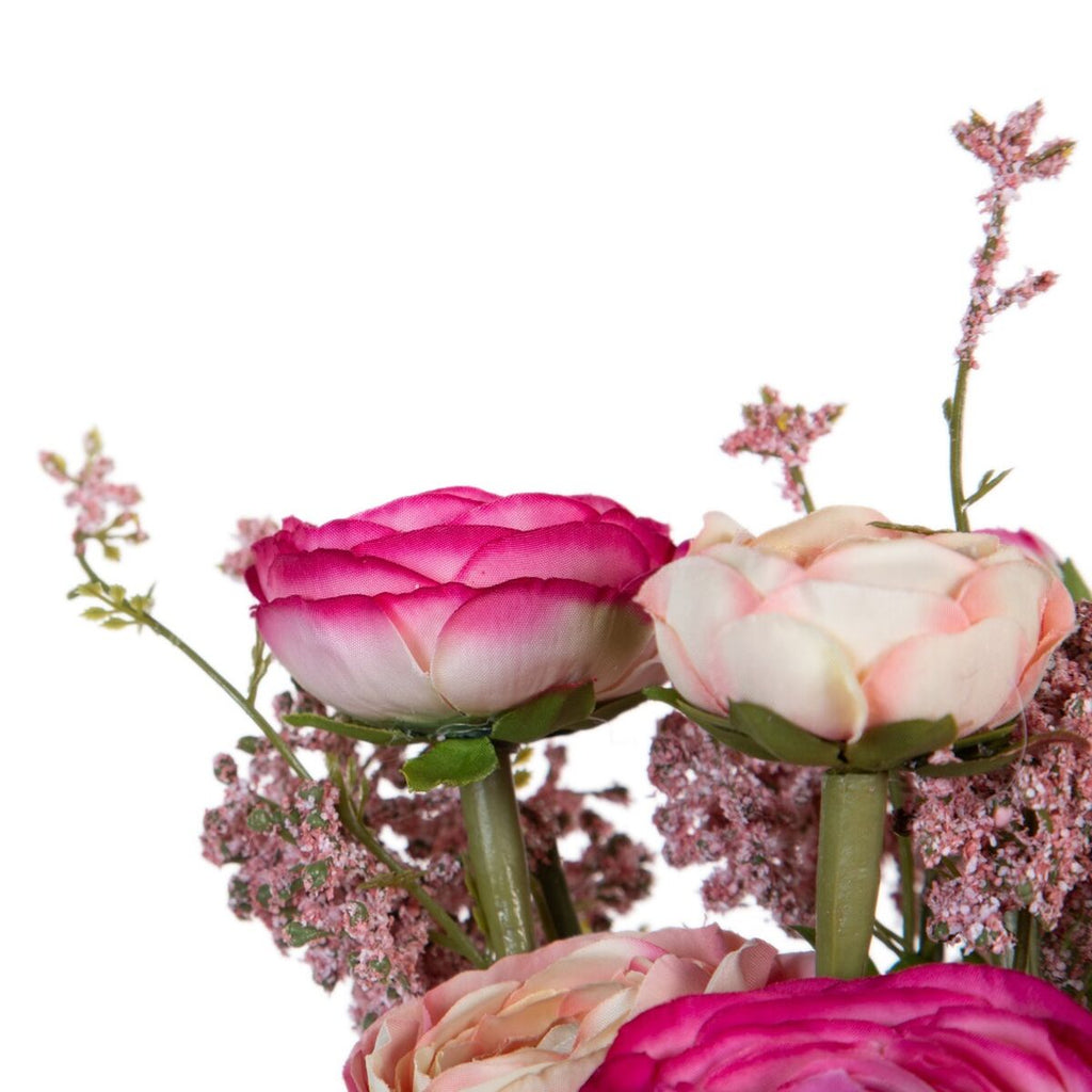 Bigbuy Home Deko-Blumen Rosa 20 X 20 X 50 Cm