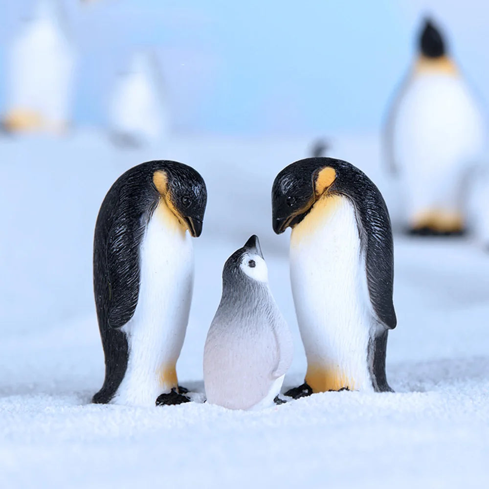 Pinguin Figur aus Kunstharz – Miniatur Schreibtisch & Gartendeko, 17 Varianten