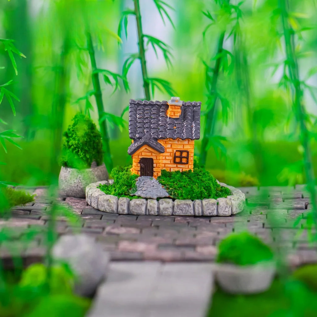Miniatur-Gartenzubehör-Set 30-teilig – Mikro-Landschaftsdeko, DIY Bastelset