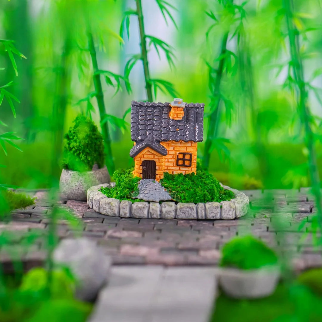 Miniatur-Gartenzubehör-Set 30-teilig – Mikro-Landschaftsdeko, DIY Bastelset