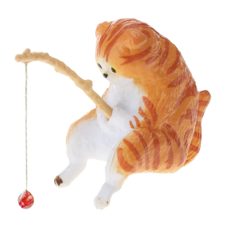 Aquarium Angelfigur aus Harz – Dekorative Fischerornamente für Aquarium & Zuhause