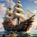 Diamond Painting Segelboot & Meer
