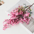 Künstliche Schleierkraut & Kirschblüten – Rosa | Kunstblumen für Hochzeit, Heimdeko & Weihnachten