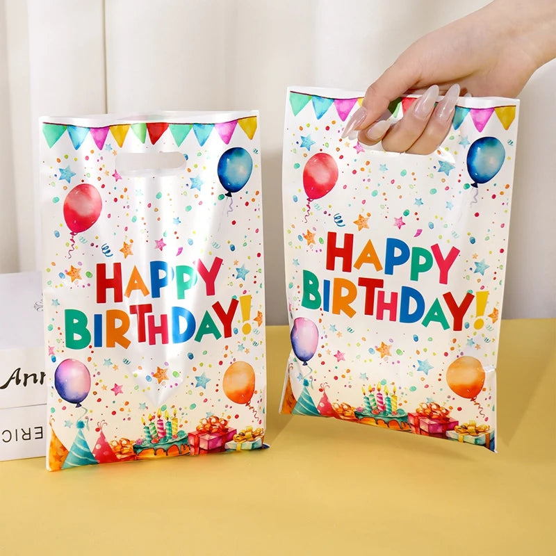 Geburtstags-Geschenktüten mit Ballonmotiv – Partytüten für Kinder & Erwachsene (10/20/50 Stück)