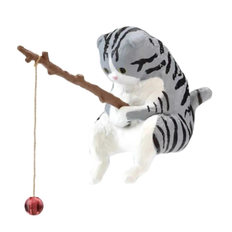 Aquarium Angelfigur aus Harz – Dekorative Fischerornamente für Aquarium & Zuhause