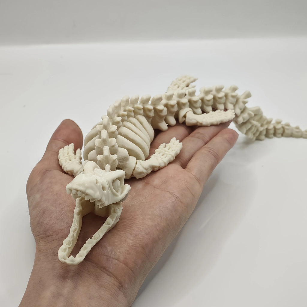Mosasaurus-Skelett Aquarium Dekoration – Realistisches Dinosaurier-Fossil für Fischtank
