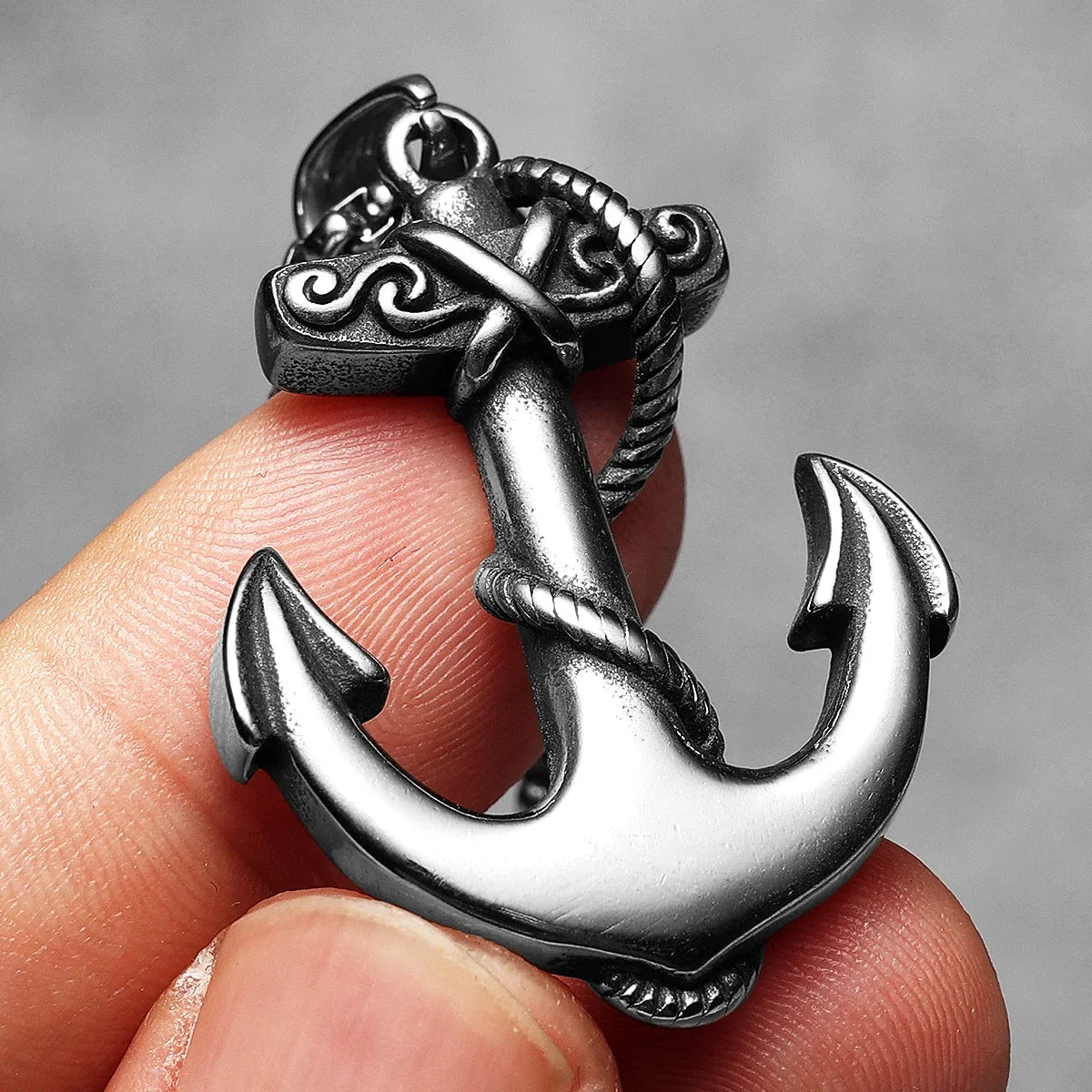 Anker-Anhänger Halskette aus Edelstahl – Maritimer Schmuck für Damen und Herren