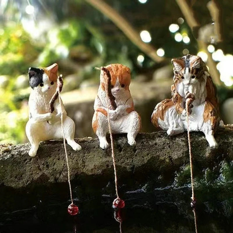 Aquarium Angelfigur aus Harz – Dekorative Fischerornamente für Aquarium & Zuhause