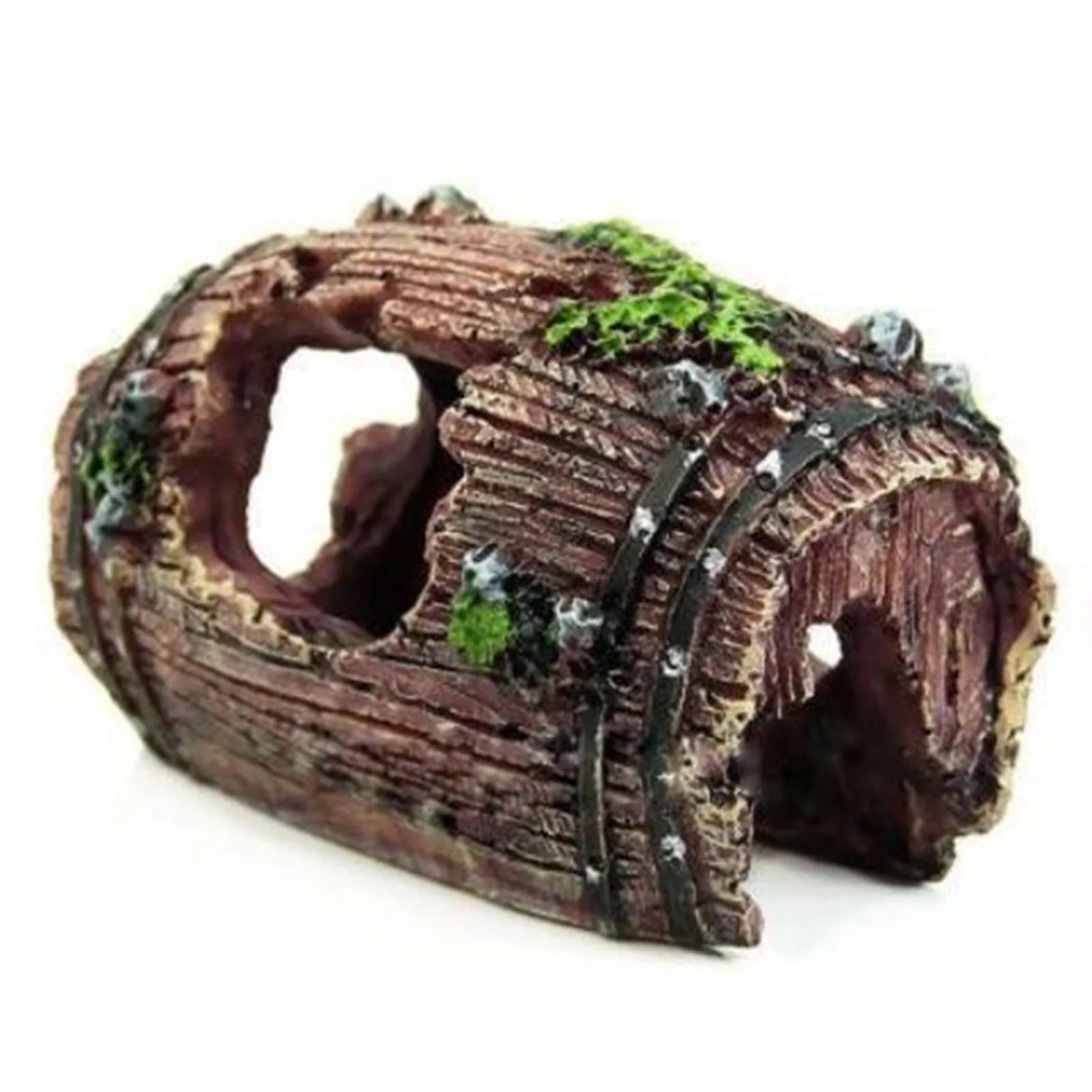Resin-Brücke & Pavillon – Aquarium Deko | 14 cm | inkl. Wasserpflanzen