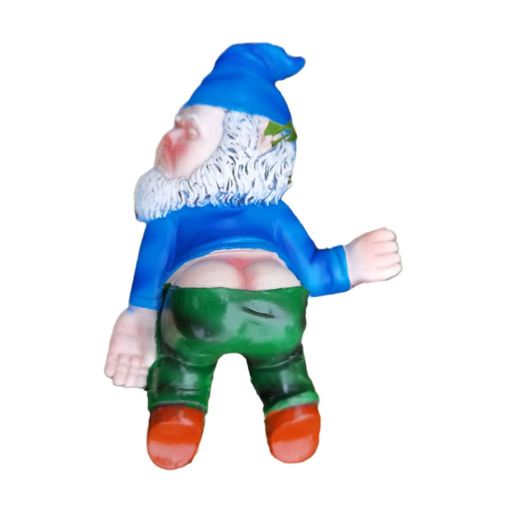 Lustiger Gartenzwerg aus Resin - Betrunkener Zwerg Figur für Garten & Heim