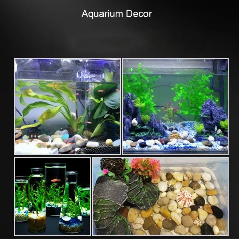 Bunte Natursteine für Aquarium & Deko – 250g oder 500g | Ø 3–5 cm