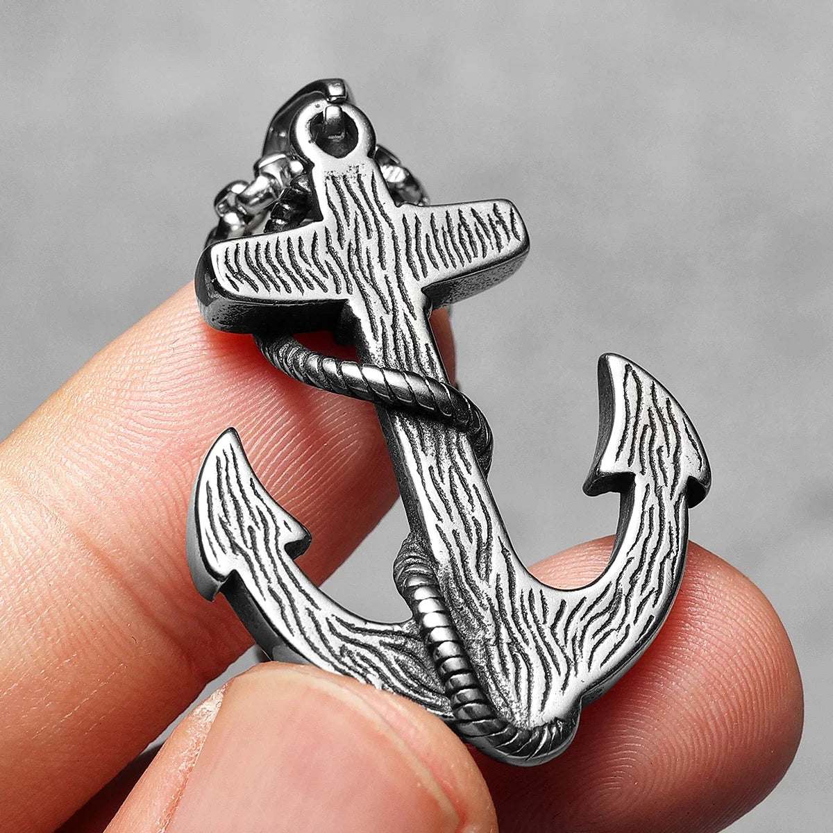 Anker-Anhänger Halskette aus Edelstahl – Maritimer Schmuck für Damen und Herren