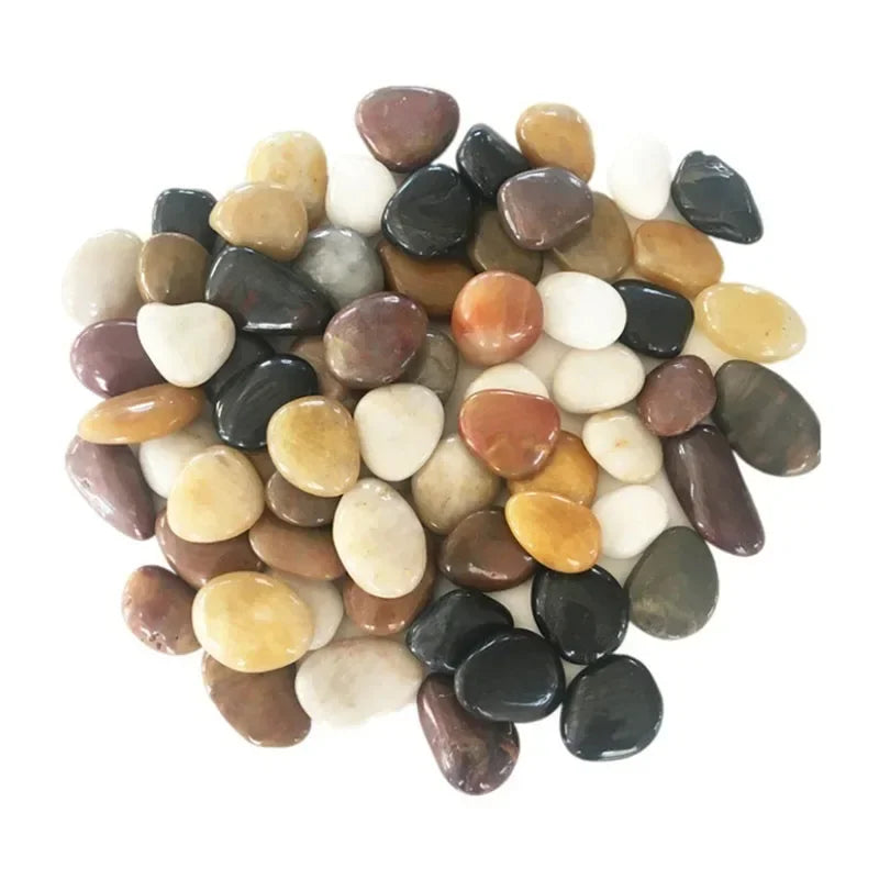 Bunte Natursteine für Aquarium & Deko – 250g oder 500g | Ø 3–5 cm