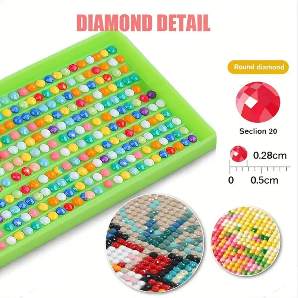Diamond Painting Leuchtturm-Fenster & Meerblick – DIY Set