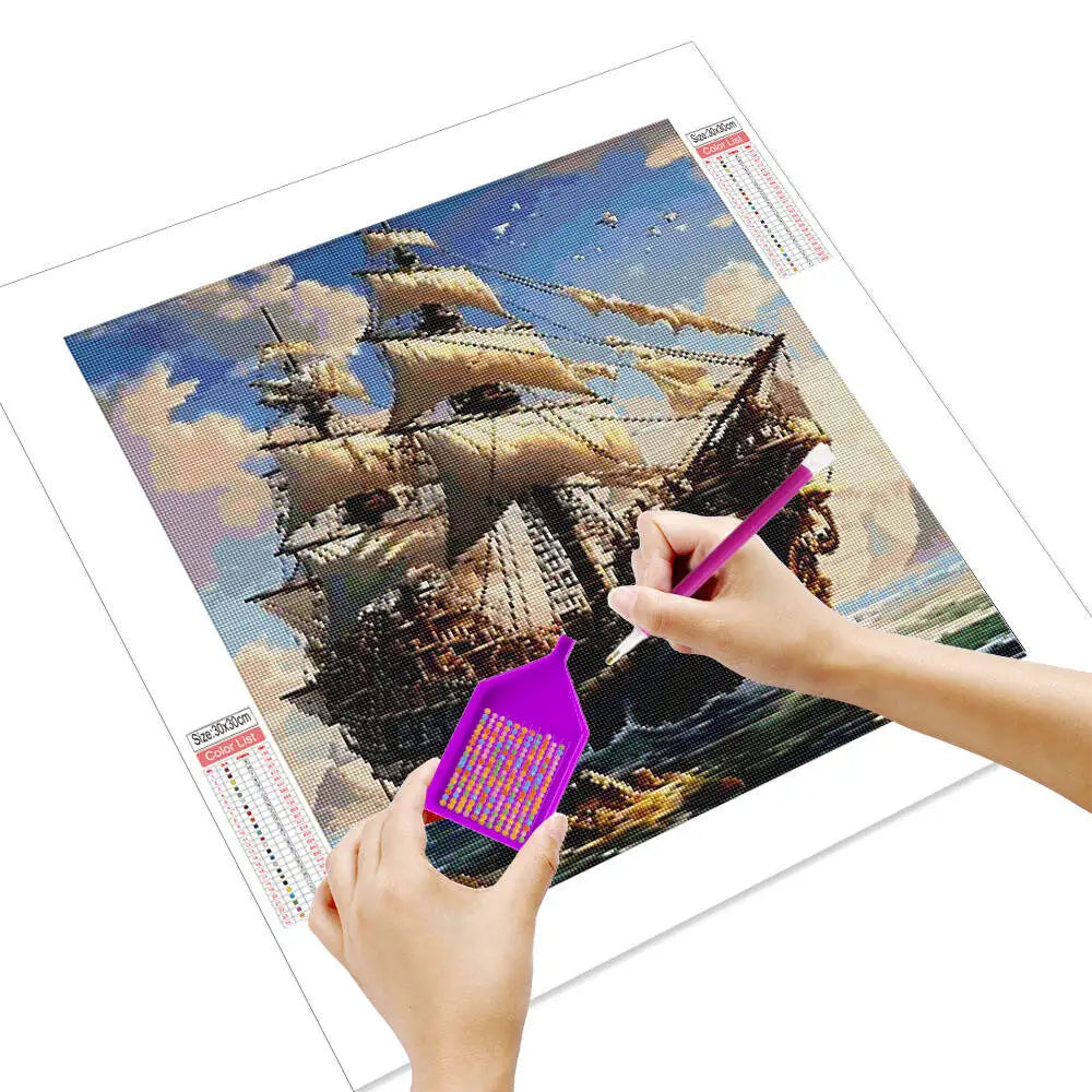 Diamond Painting Segelboot & Meer