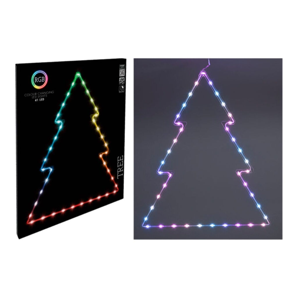 Basic & Co Leuchtende Dekoration Basic & Co Rgb Weihnachtsbaum 48 X 60 Cm
