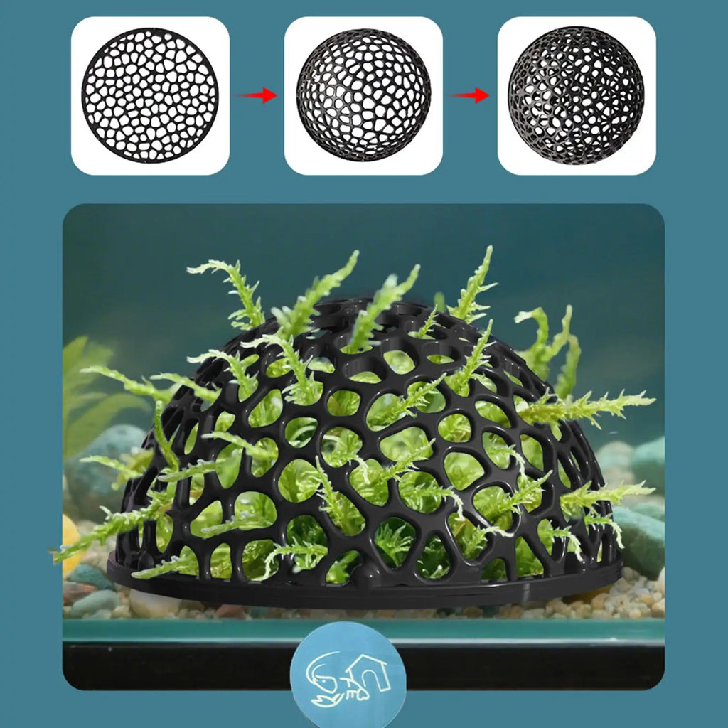 Aquarium Shrimp Cave – Garnelen-Höhle & Betta-Versteck aus PP | 1 oder 2 Stück