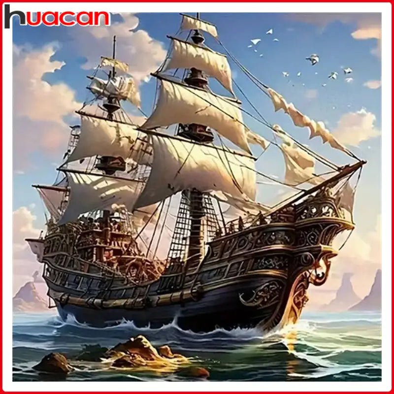 Diamond Painting Segelboot & Meer