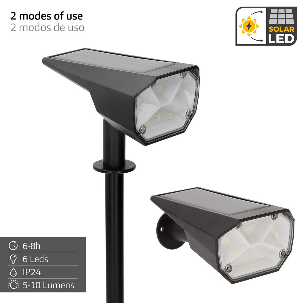 Aktive Solarlampe Aktive 8 X 37 X 11 Cm (6 Stück)