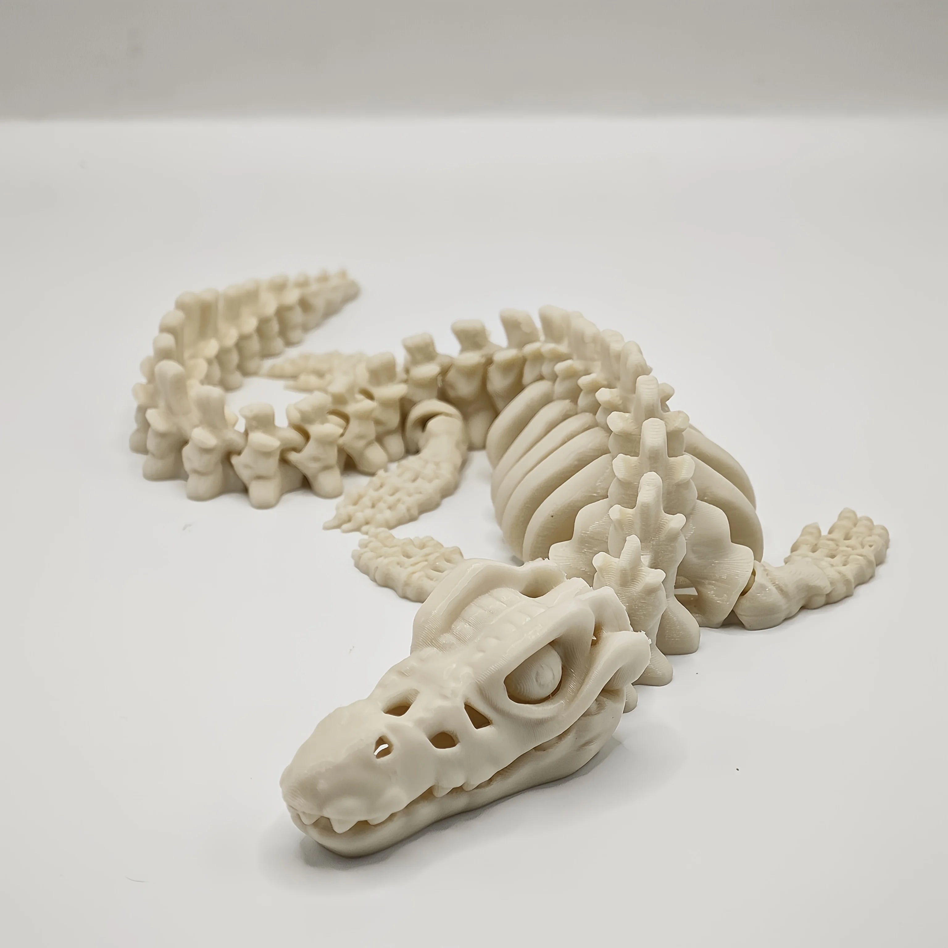 Mosasaurus-Skelett Aquarium Dekoration – Realistisches Dinosaurier-Fossil für Fischtank