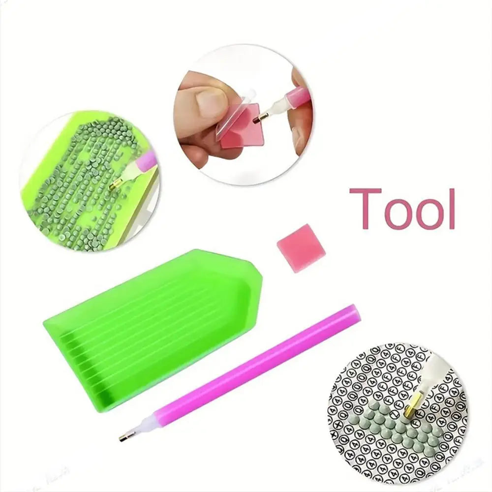 Diamond Painting Leuchtturm-Fenster & Meerblick – DIY Set