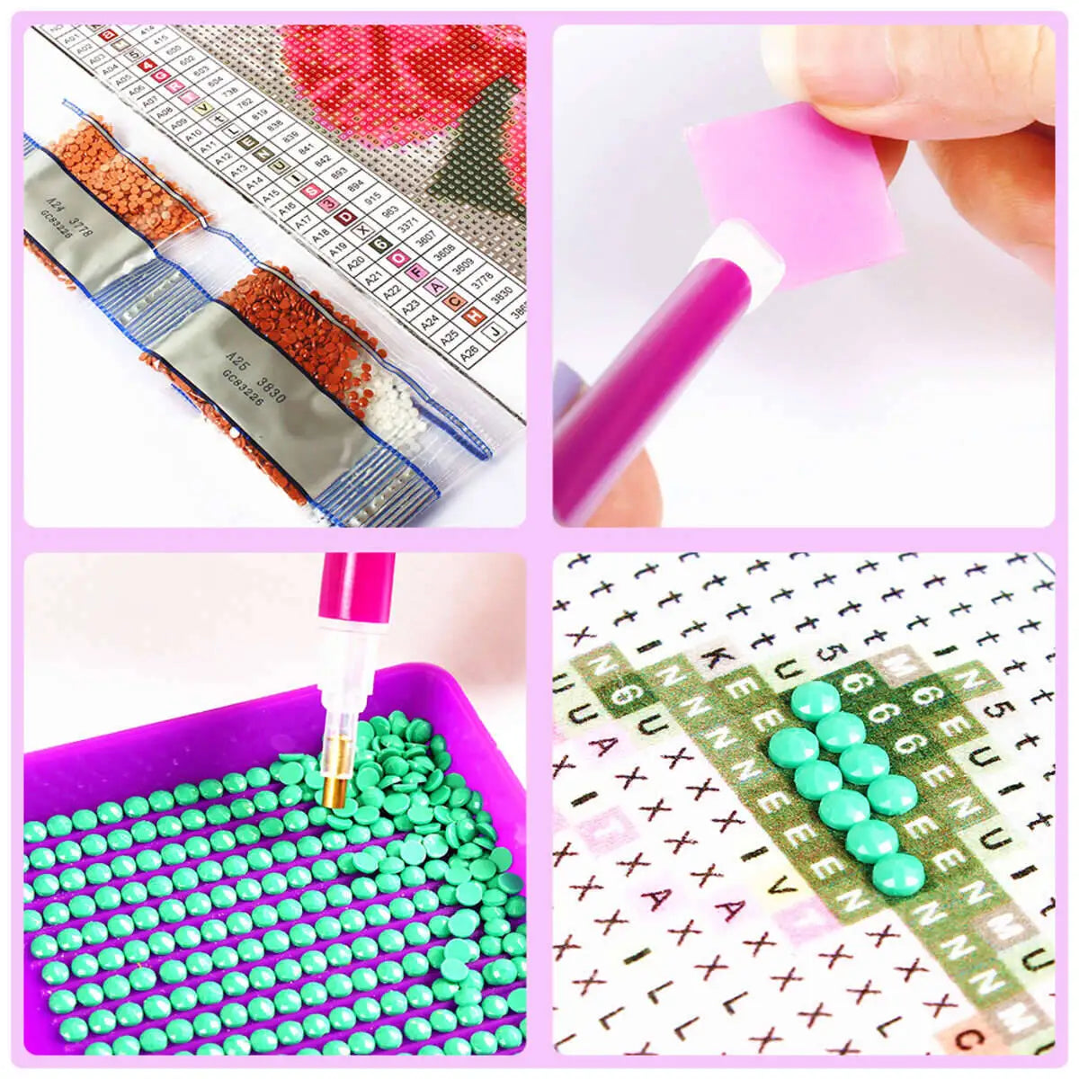 Diamond Painting Leuchtturm & Küste – MomoArt DIY Set