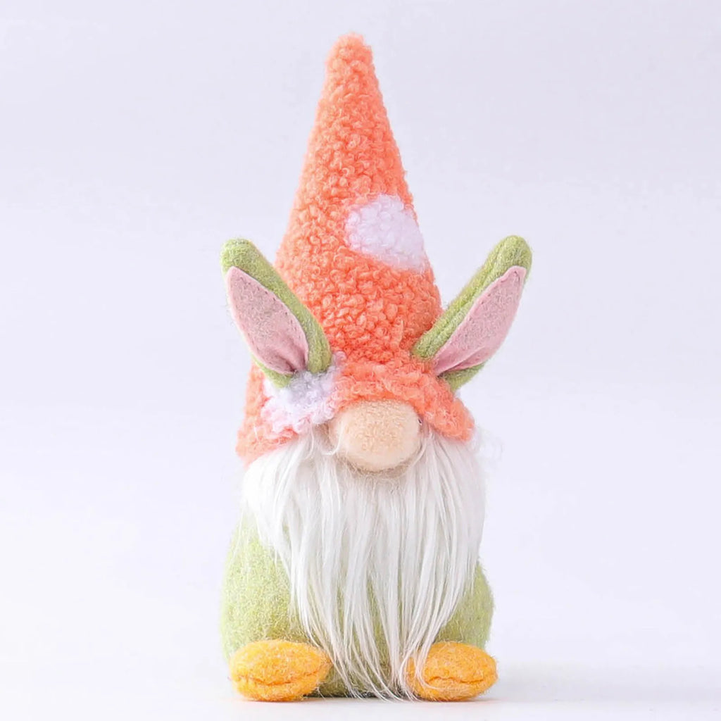 Oster-Hase Gnome Puppe gesichtslos – Handgemachte Frühlingsdeko | 3 Farben
