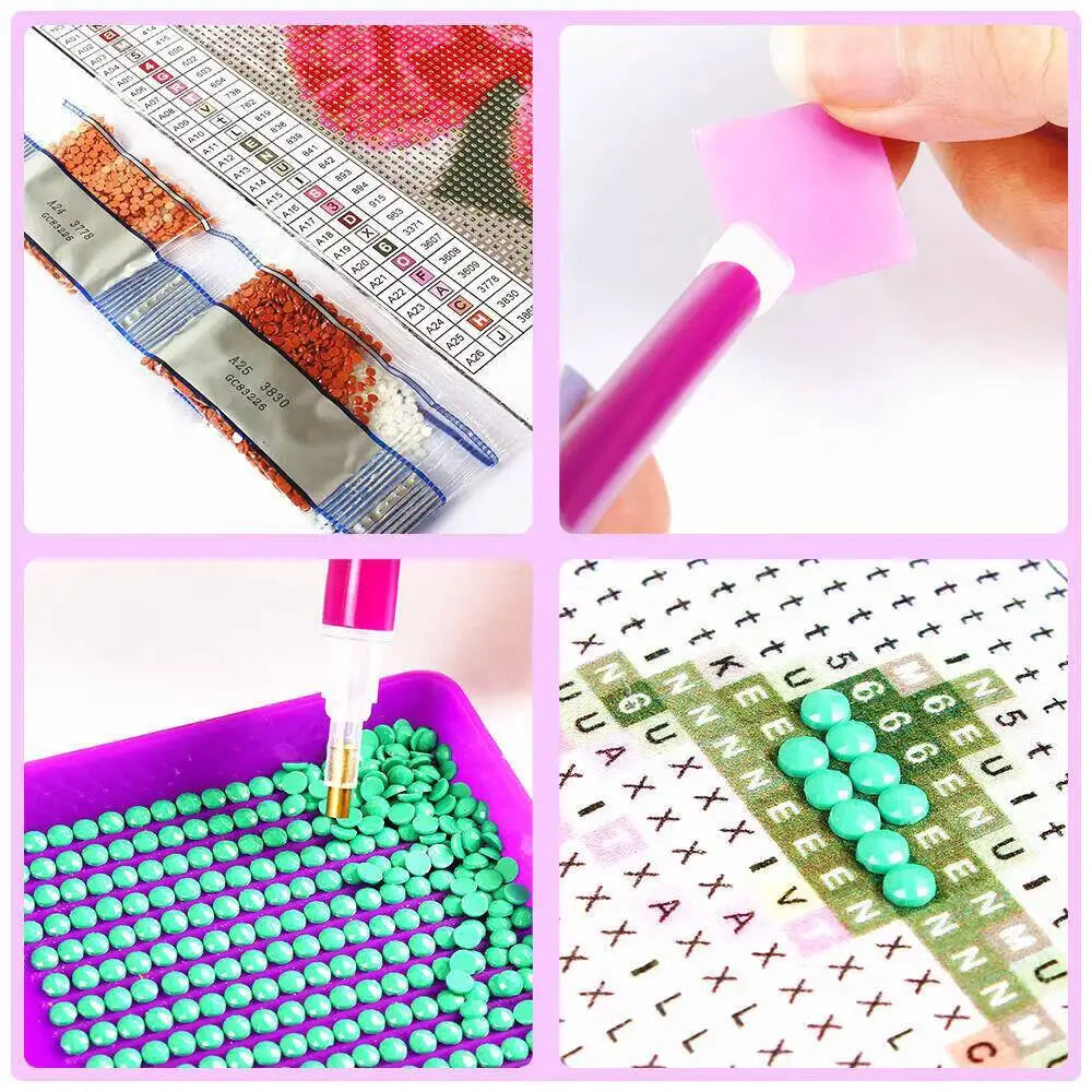 Diamond Painting Boot & Mondlandschaft – 5D DIY Set EverShine
