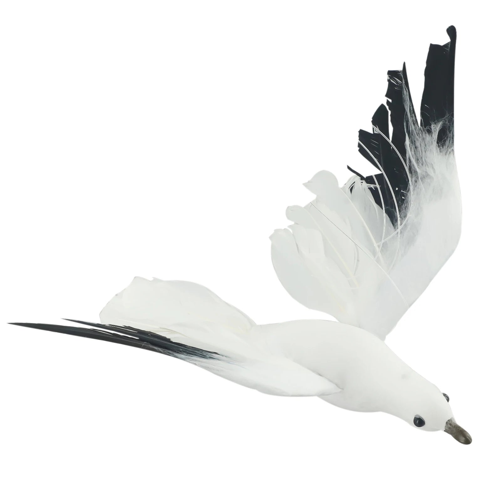 Deko-Möwe aus Schaumstoff – realistische Vogelfigur für Haus und Garten