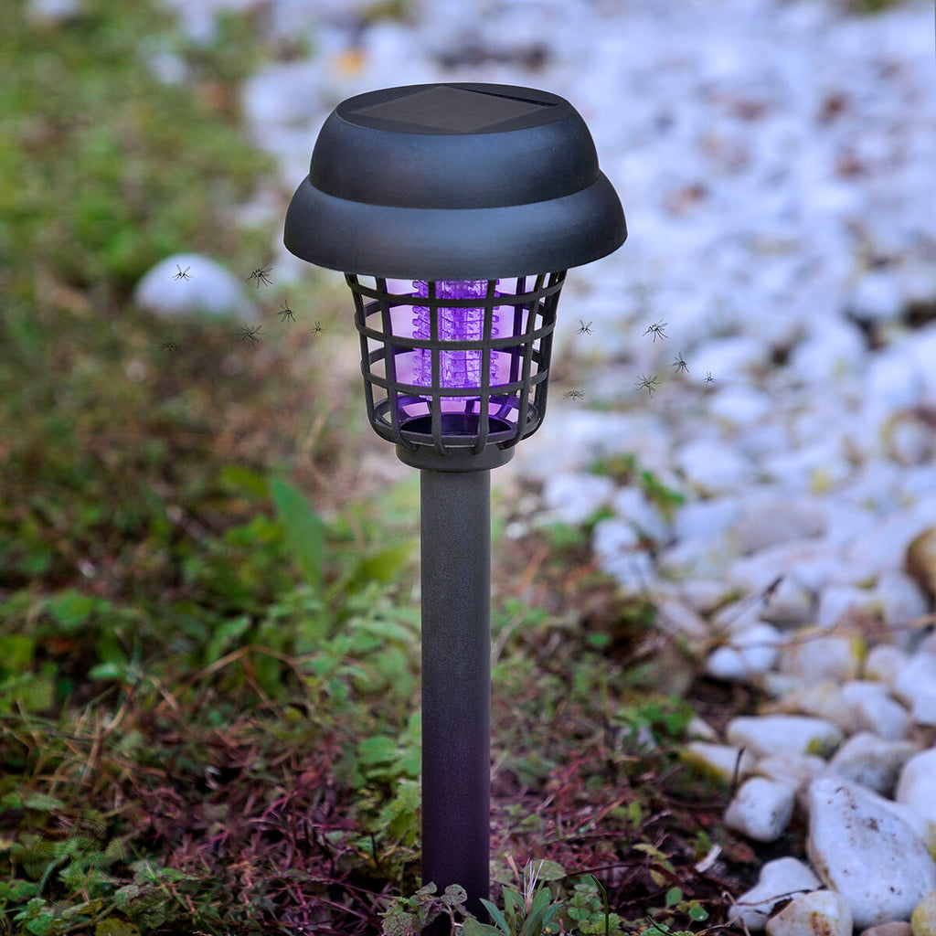Innovagoods Solarbetriebene Lampe Für Den Garten Gegen Mücken Garlam Innovagoods