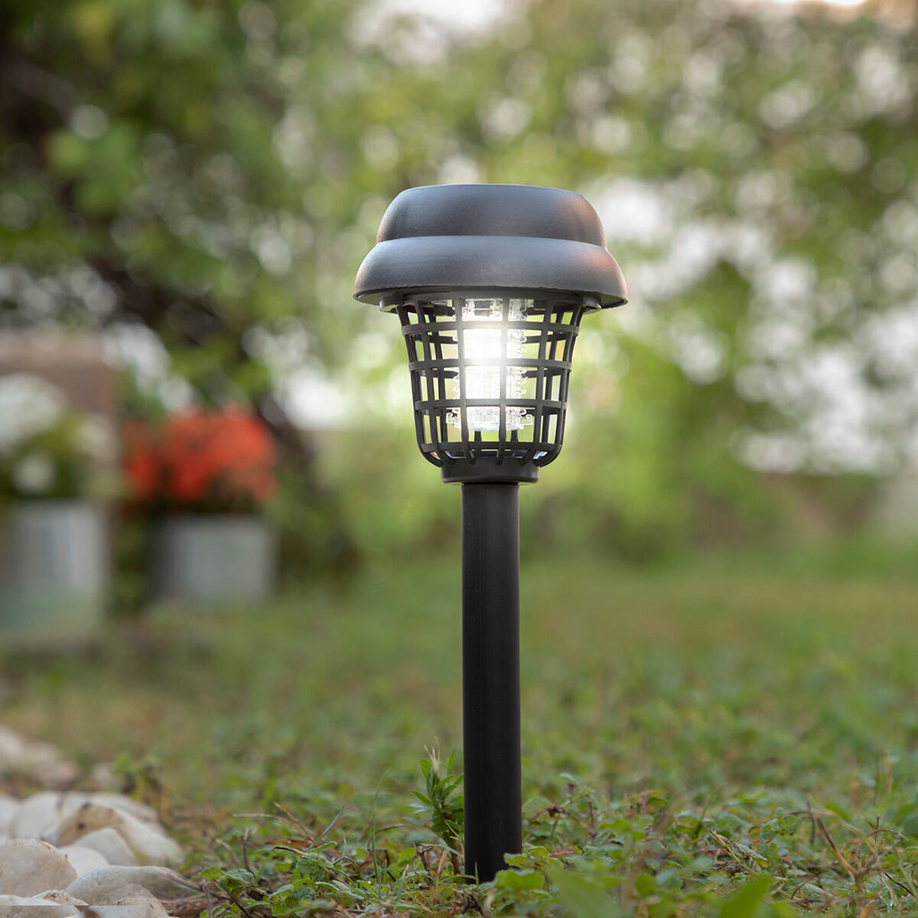 Innovagoods Solarbetriebene Lampe Für Den Garten Gegen Mücken Garlam Innovagoods