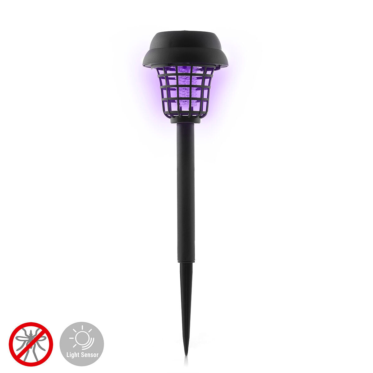 Innovagoods Solarbetriebene Lampe Für Den Garten Gegen Mücken Garlam Innovagoods