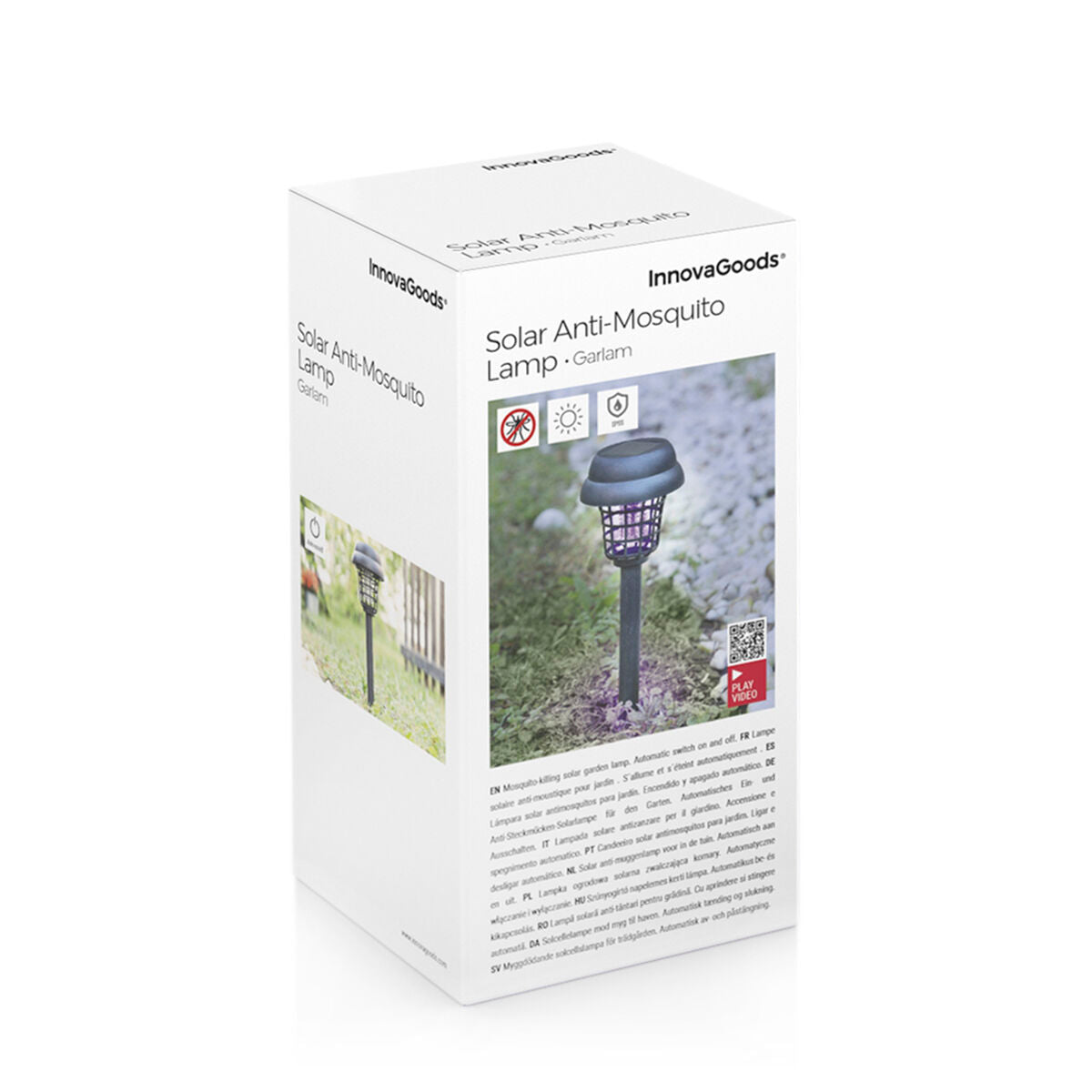 Innovagoods Solarbetriebene Lampe Für Den Garten Gegen Mücken Garlam Innovagoods